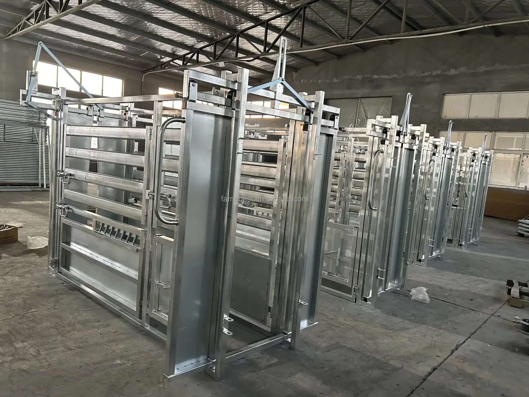 Livestock Equipment Cattle Ramp Cattle Yard Loading Ramp/cattle crush/cattle panels