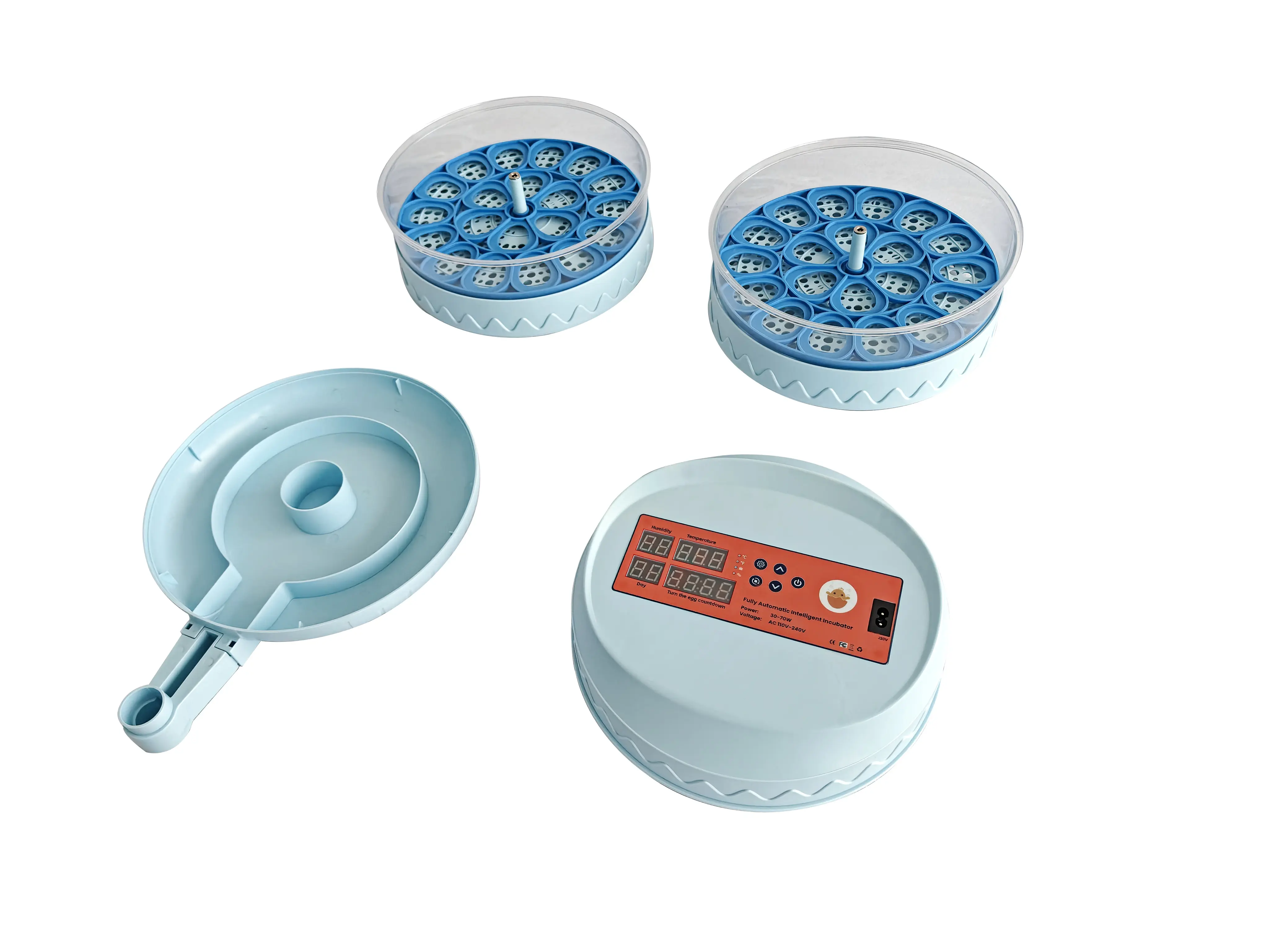 Intelligent Automatic Egg Incubator for 2 Layer 40