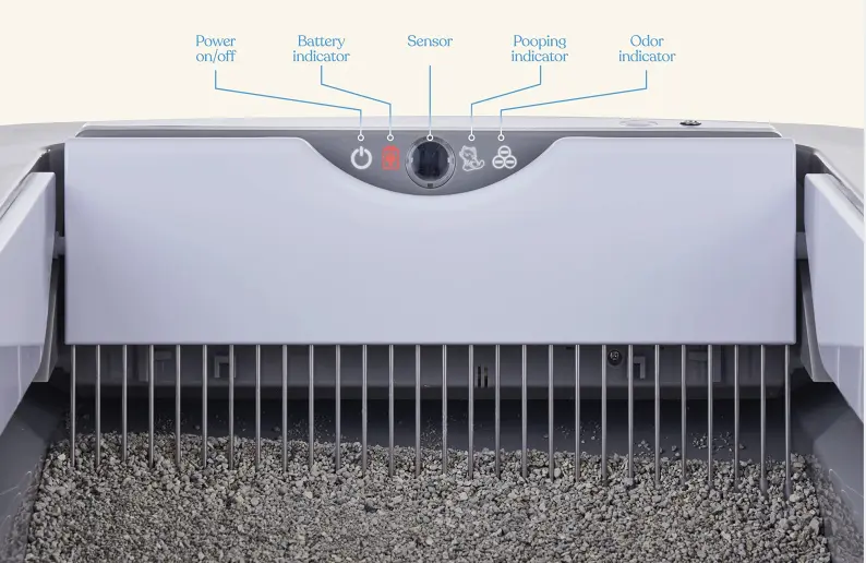 Cat Automatic Litter Box Electric Cat Litter Basin Open Designed Automatic Cat Litter Basin