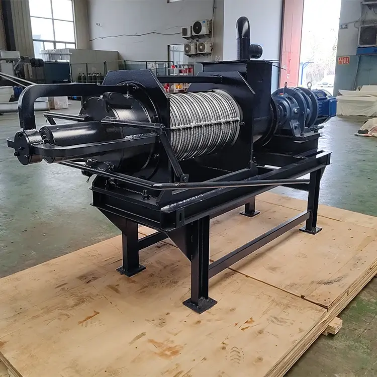 Other farm machines waste pig manure dewatering/chicken dung manure drying machine/cow dung dewatering machine dairy farm