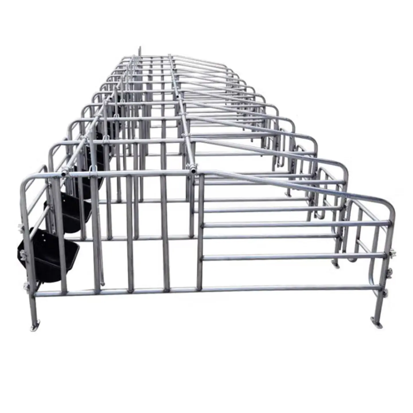 Customized size pig farm equipment farrowing crate maternity stall sow cage hot-dip galvanized for pig