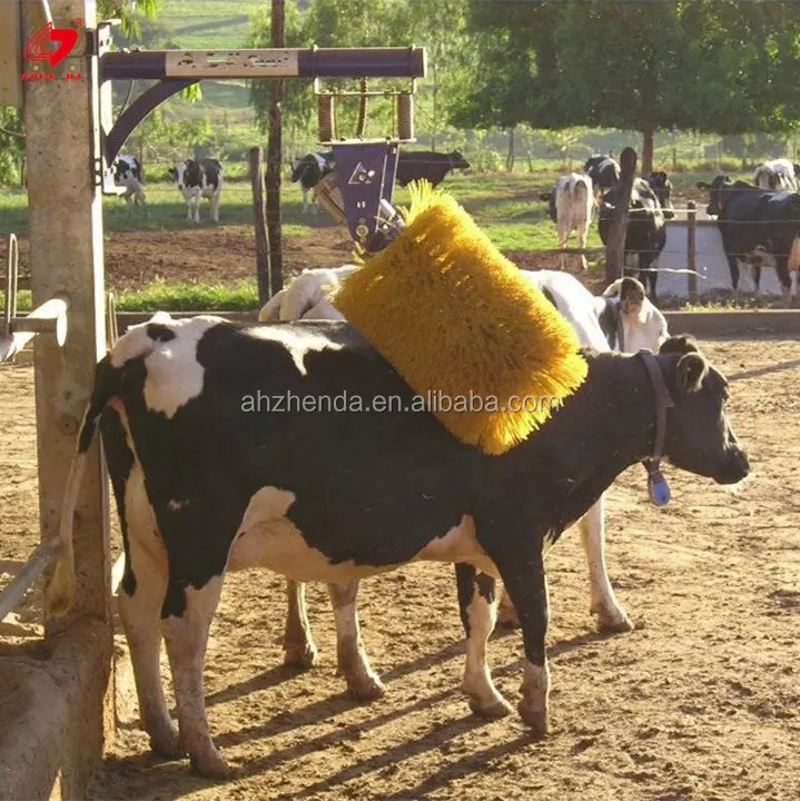 High Quality Farm Use Equipment Automatic Cow Brushes Cattle Body Cleaning Brushes
