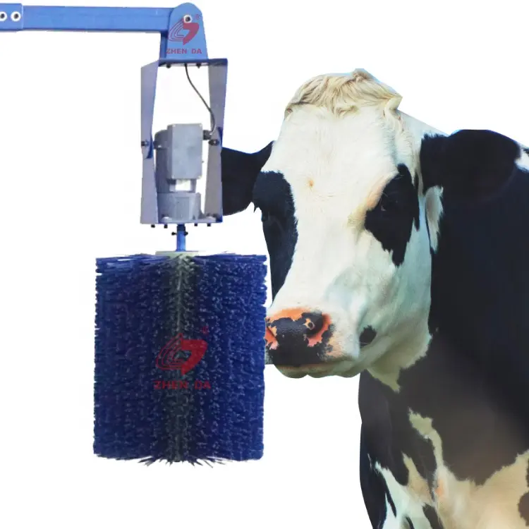 High Quality Farm Use Equipment Automatic Cow Brushes Cattle Body Cleaning Brushes