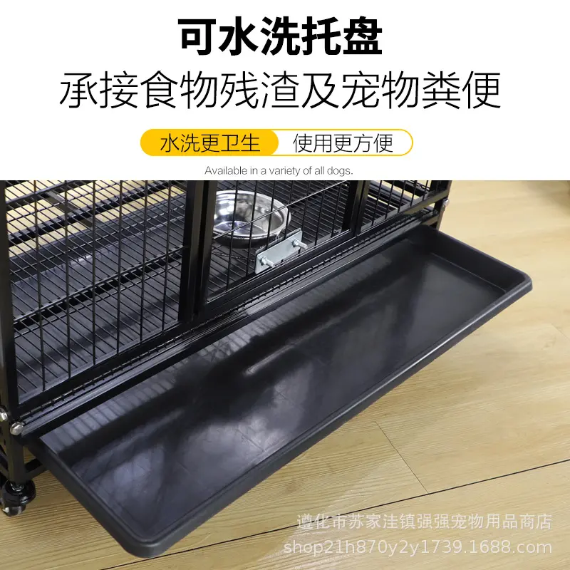 Pet cages dog kennel animal metal collapsible dog crates for large dogs
