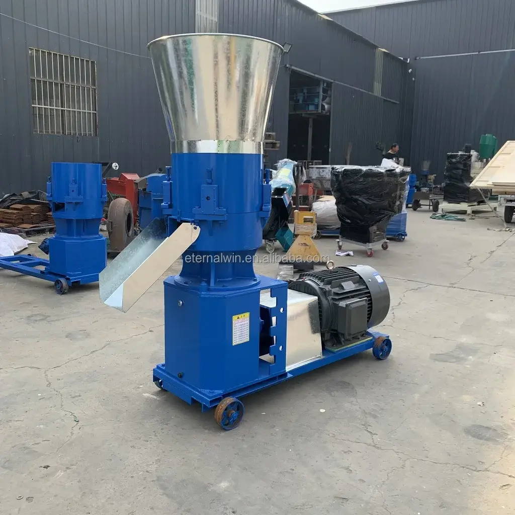 Agricultural machine animal cattle sheep horse feed making machine production line