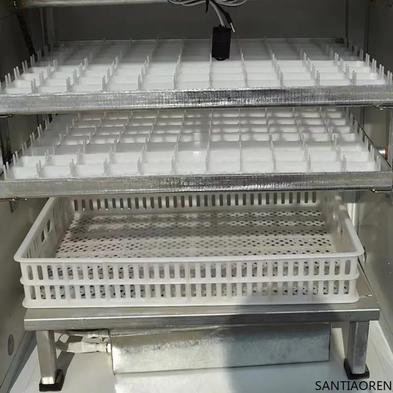 Hot Sale 1056 Egg Incubator High Quality PP Tray Chicken Duck Turkey Ostrich Incubator with 220V Motor for Farm Use