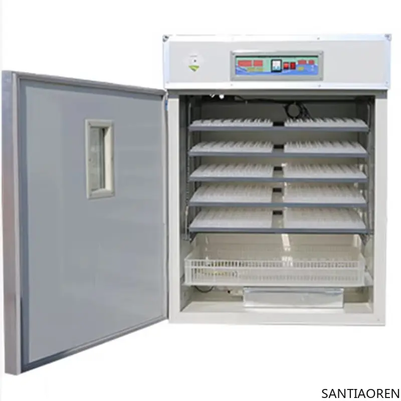 Hot Sale 1056 Egg Incubator High Quality PP Tray Chicken Duck Turkey Ostrich Incubator with 220V Motor for Farm Use