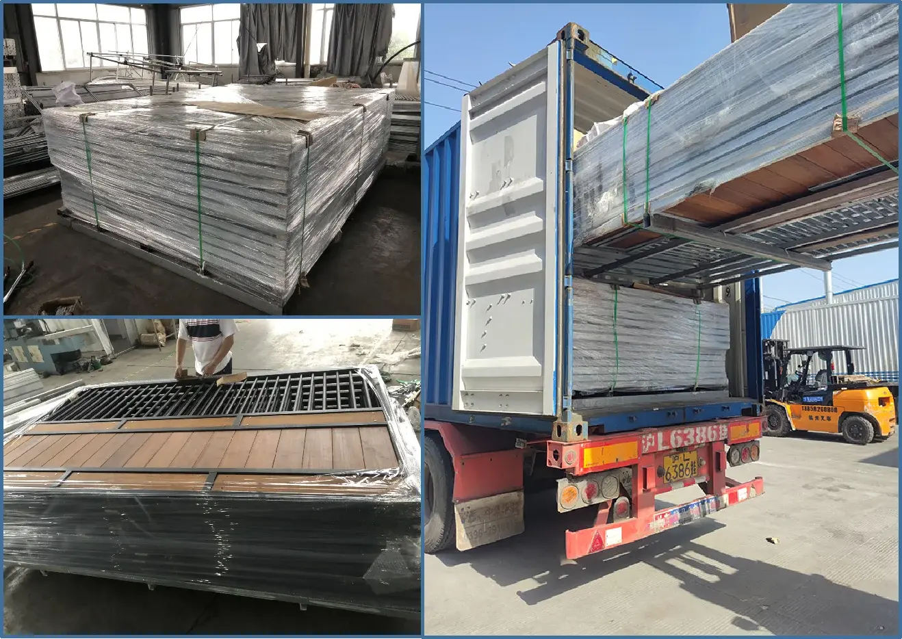 Custom to Order Pre-galvanized Steel Frames Portable Horse Stables with Roof