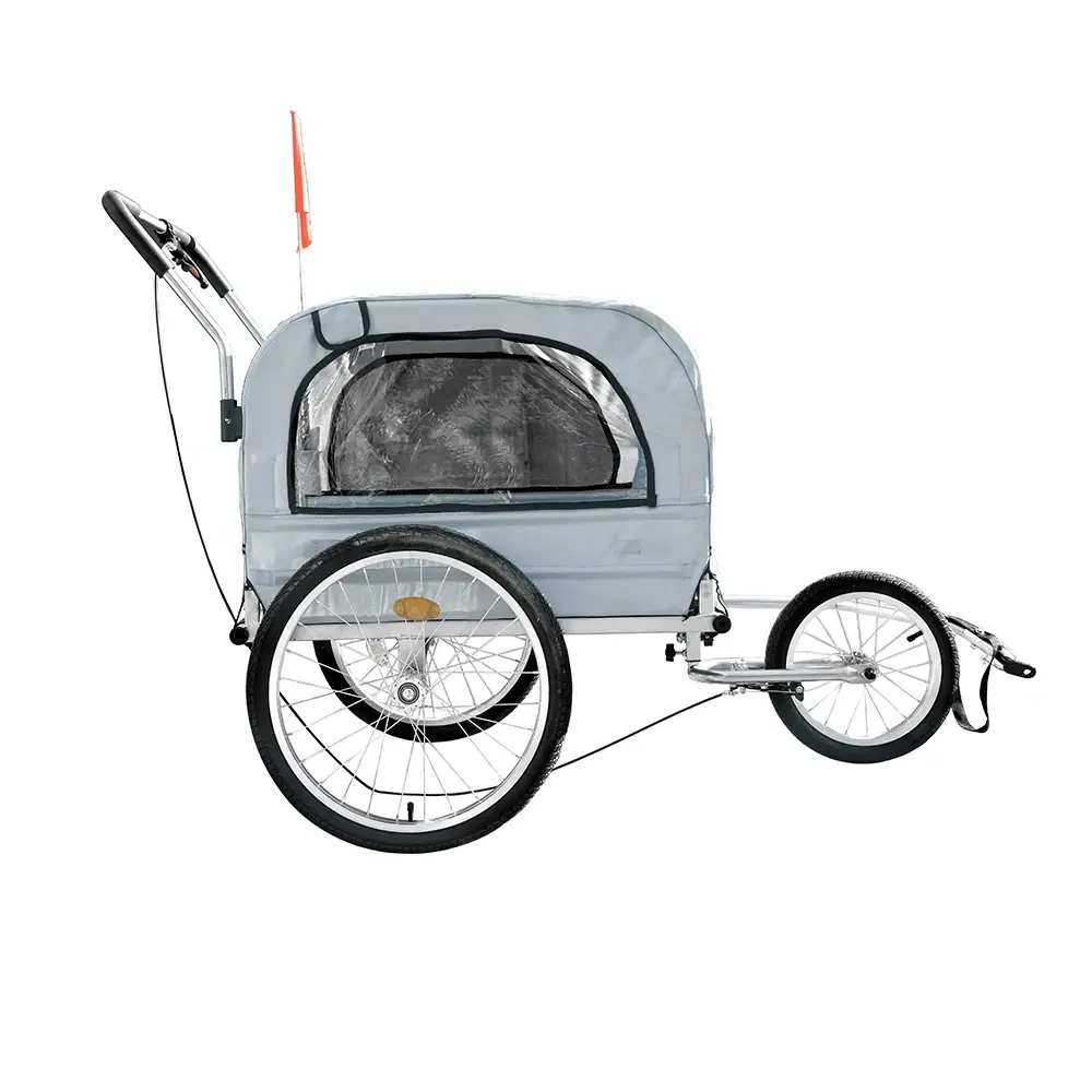 New type bike trailer kids stroller double child bike trailer