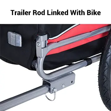 New type bike trailer kids stroller double child bike trailer