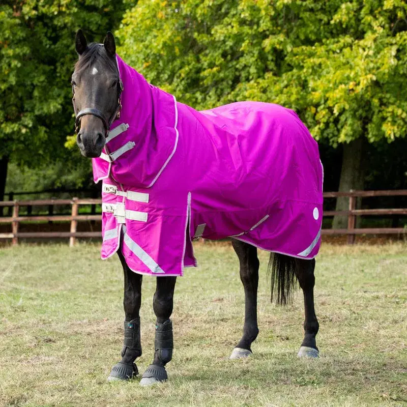 Manufacturer Direct Sell Comfortable Durable Horse Blankets Customized Solid 200g Fleece Filling Waterproof Horse Rug