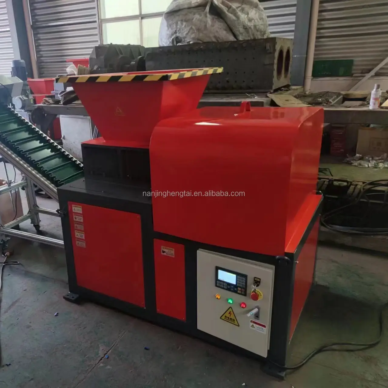 400 model plastic shredder machine for processing household waste pig bone shredder machine industrial shredder for sale