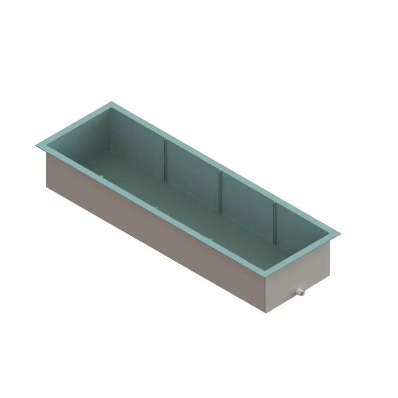 20 Gallon Fish Tank Multi-Purpose Fiberglass Aquaculture Tank for Home Breeding | Durable FRP Design