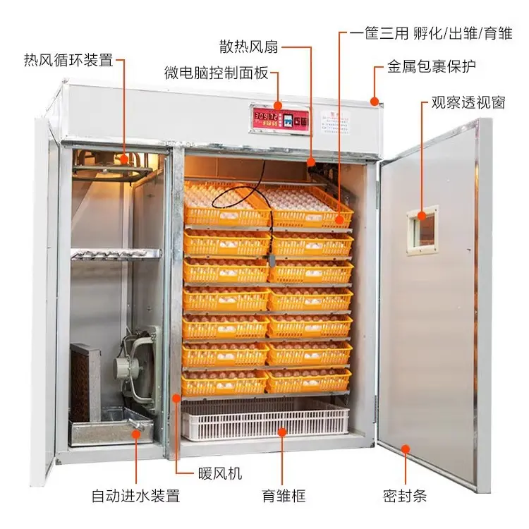 Incubator Automatic Home Incubator Egg Incubator Pigeon Quail Bird Duck Goose Small and Medium Incubation Equipment