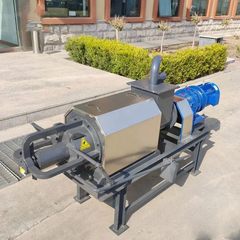 Professional Animal Chicken Cow Pig Poultry Cattle Dung Dehydrator Extruder Solid Liquid Separator Manure Separator Dewatering