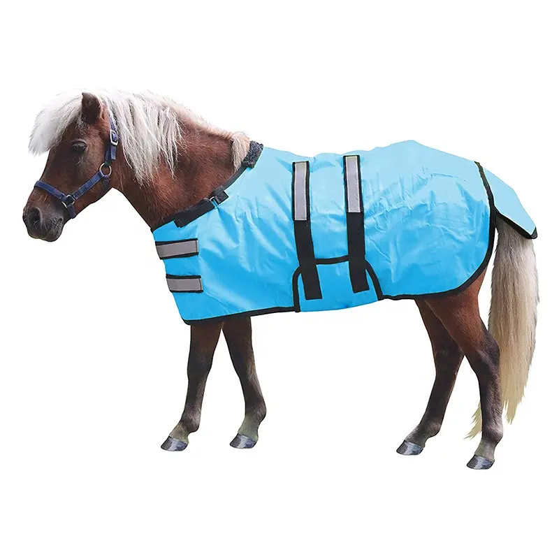 Custom Magnet Canvas Horse Blanket Winter Horse Products Turnout Waterproof Canvas Buckles Horse Turnout Rugs Wholesale Fabric