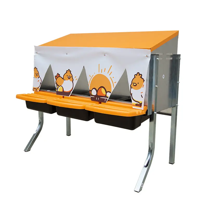 Roll-Away Chicken Nesting Box Chicken Egg Nest Boxes for Poultry Farm or Home Use