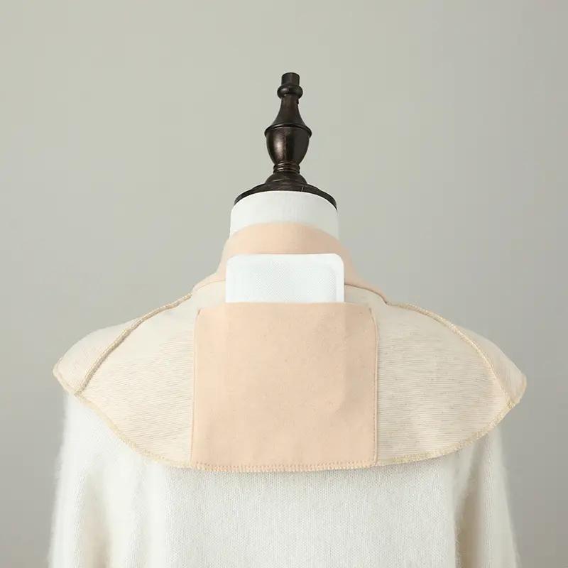 Neutral Silk Shoulder Protection Fake Collar Summer Air-Conditioned Room For Warmth And Cold Protection Add A Pocket Shawl