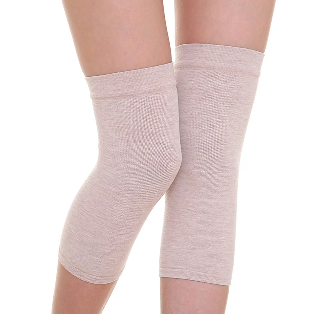 Women Thin Pressure Reducing Ring Kneepads Summer Elbow Joint Protector Sport Knee Braces GymDecompre Air Conditioning Room Pad