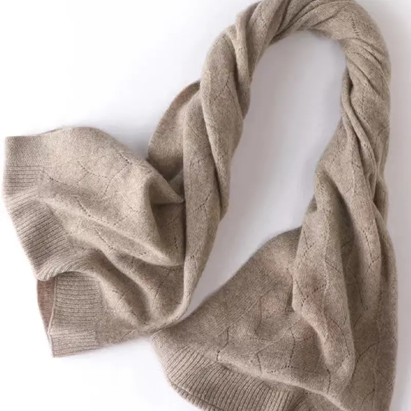 100%Wool Knitted Cloak Cardigan Women's Clothing Korean Fashion Hollow Loose Sweater Shawl Warm Soft Wollen Poncho Cape Jacket