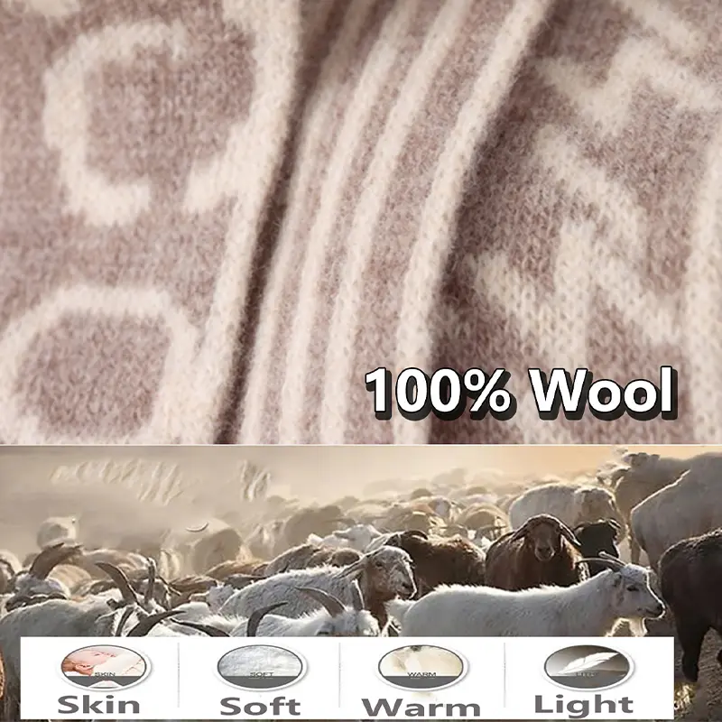 Women 100% Wool Cross Neck Wrap Patchwork Color Knitted Long Small Scarf Winter Korea Fashion Soft Warm False Collar 85cmx11cm
