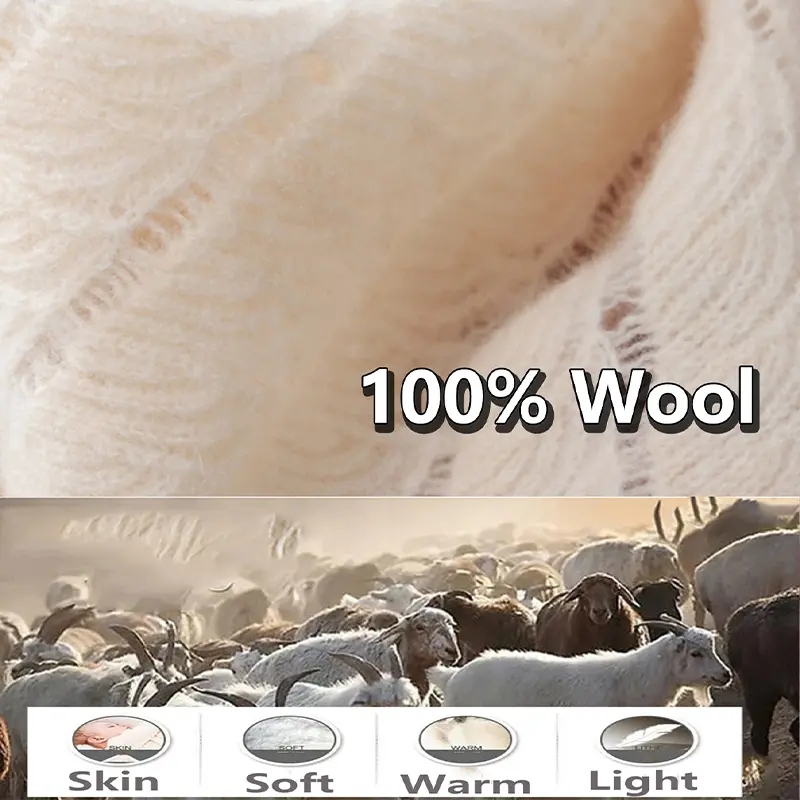 100%Wool Knitted Triangle Shawls Women Hollow Out Fashion Poncho Blouse Shoulder Fake Collar Cape Soft Warm Neck Scarves Girl