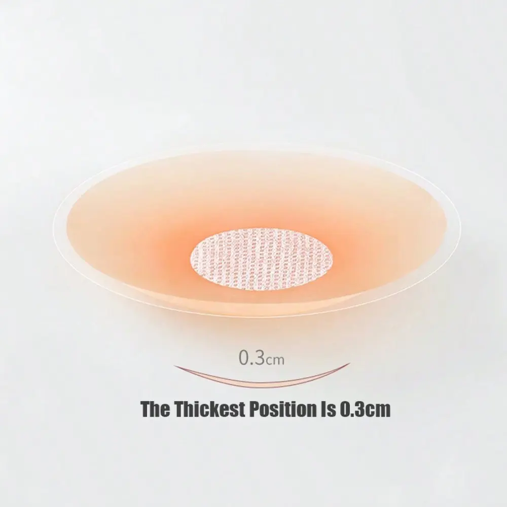 10PCS Reusable Women Breast Petals Lift Nipple Cover Invisible Adhesive Strapless Backless Stick on Bra Silicone Breast Stickers