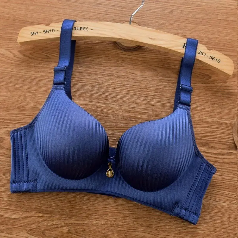 2024 New Girl's 8cm thickened Bra Steamed Bread Cup  Adjustable Underwear  No Mark  No Steel Ring  Breast Lingerie push up Bras