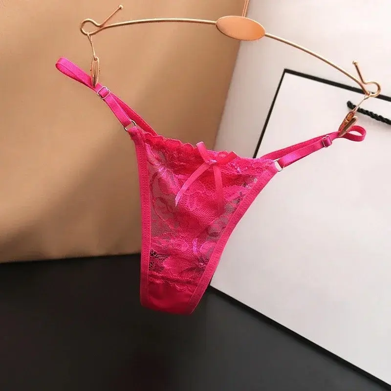 Mesh Lace Transparent Thong Women Panties Underwear Women Seamless G-String Female Underpants Intimates Lingerie Thong
