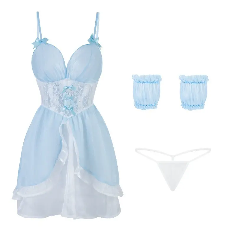 Naughty Anime Princess Cosplay Costumes Women Halloween Mermaid RolePlay Outfit Erotic Lingerie Bra Skirt Set Sexy Queen Uniform