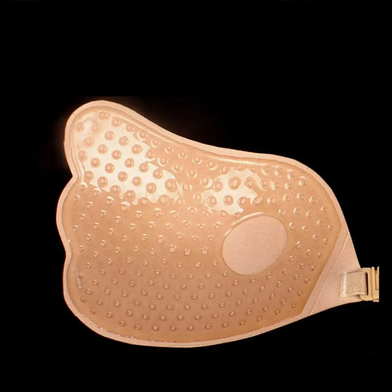 Nipple Cover Invisible Bra Lingerie Women Push Up Silicone Wedding Sticky Reusable Transparent Straps Backless Bikini