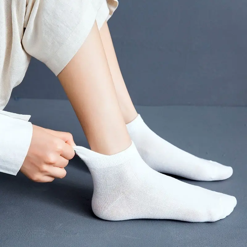 Casual Solid White Socks Women Embroidery Fruits Avocado Strawberry Watermelon Banana Short Socks Summer Harajuku Ankle Socks
