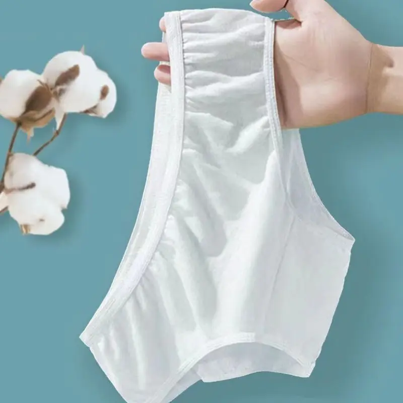 Disposable Sterile Underwear for Women Waiting for Childbirth After Confinement, Large Size Free Wash Travel Necessities