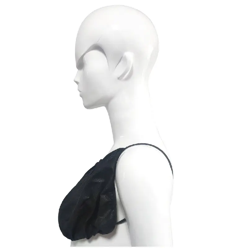 50-Pack Womens Disposable Bra Individually Disposable Spa Salon Top Garment Underwear for Sunless Tanning Underwear Disposable