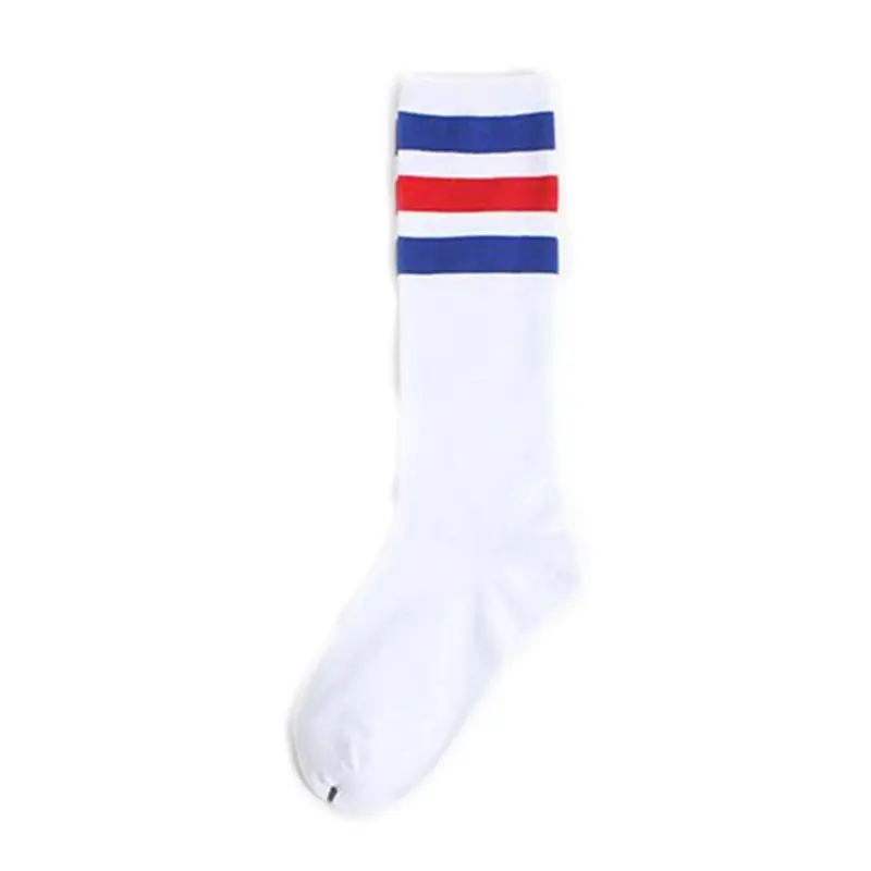 New Men/Women 3 Three Stripes Cotton Socks Retro Old School  Hiphop Skate Long Short  Meias  Harajuku White Black Winter Cool