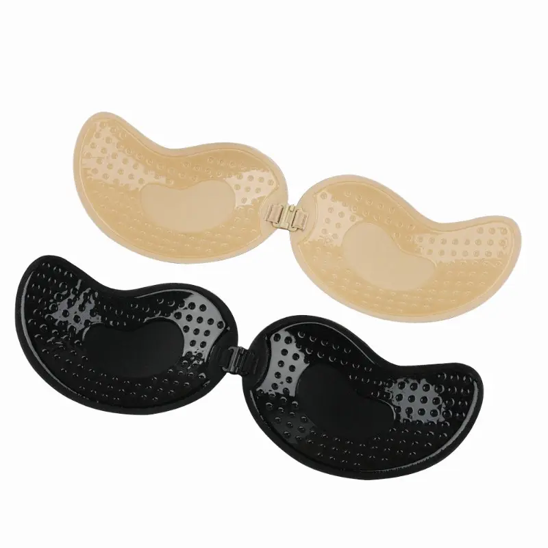 Reusable Silicone Bust Nipple Cover Pasties Stickers Mango Breast Self Adhesive Invisible Bra Lift Tape Push Up Strapless Bra