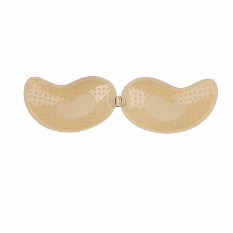 Reusable Silicone Bust Nipple Cover Pasties Stickers Mango Breast Self Adhesive Invisible Bra Lift Tape Push Up Strapless Bra