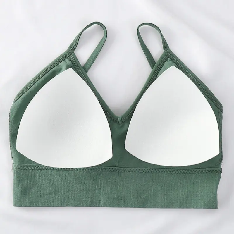 Women Underwear Set Wireless Lingerie Panties Bra Sexy G-String Seamless Tank Crop Top Brassiere New