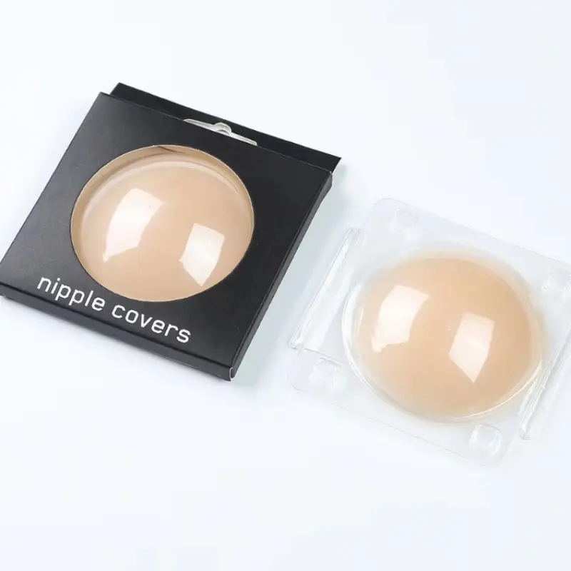 No-glue Solid Nipple Covers Invisible Bra Thin Anti-protrusion Warm Sensation Anti-exposure Chest Stickers