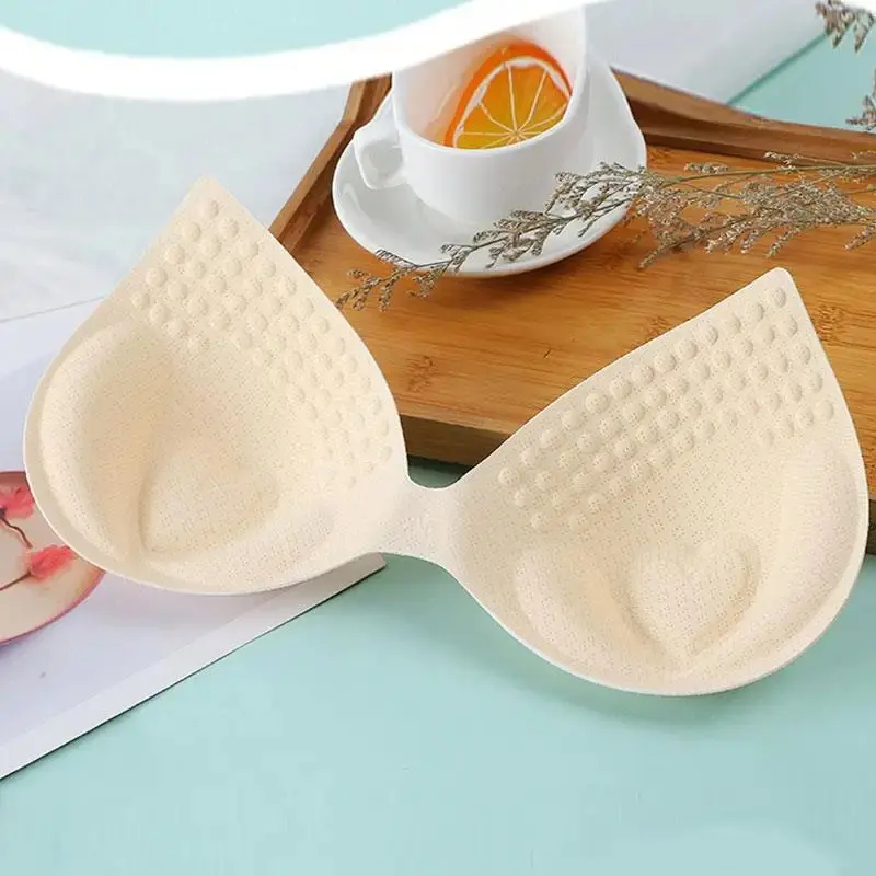 1 PC Latex Padded Pad Insert Bra Enhancer Padded Chest Padded Universal Breathable