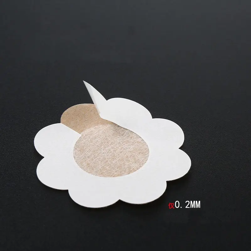 10/50Pcs Cloth Nipple Cover Teat Hide Women Nipple Pasties Piece Breast Petals Invisible Bra Padding Chest Sticker Patch Covers