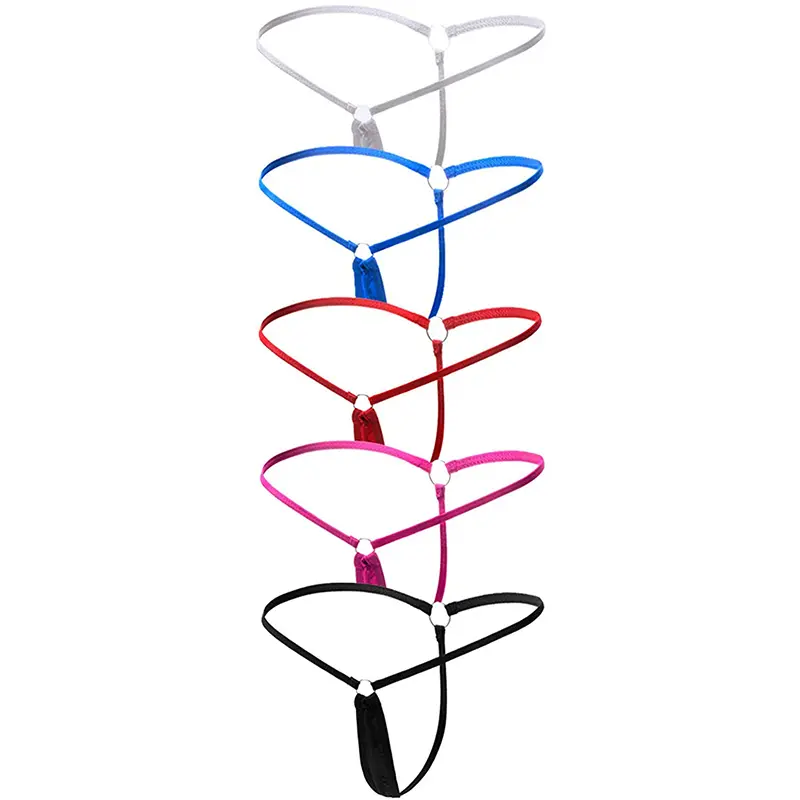 Sexy Thong Thin Strap Women's Panties Exotic Lingerie T Back Ladies Thongs Low Waist Micro Mini G-String Female Underwear Tanga