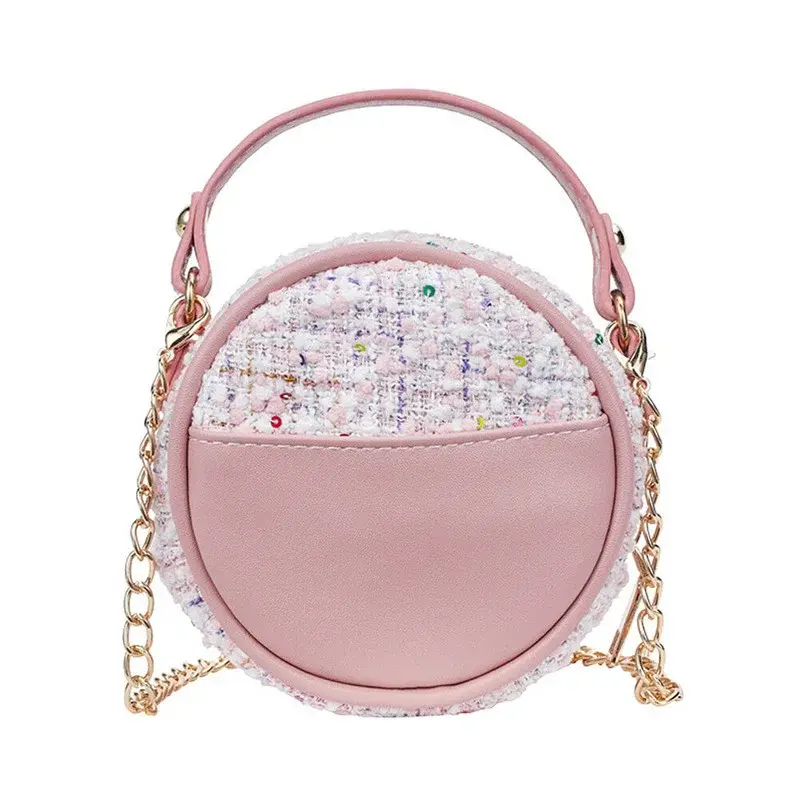 New Women Bag Lady Little Girls Toddler Princess Lovely Bag Kids Baby Messenger Shoulder Crossbody Flower Bag
