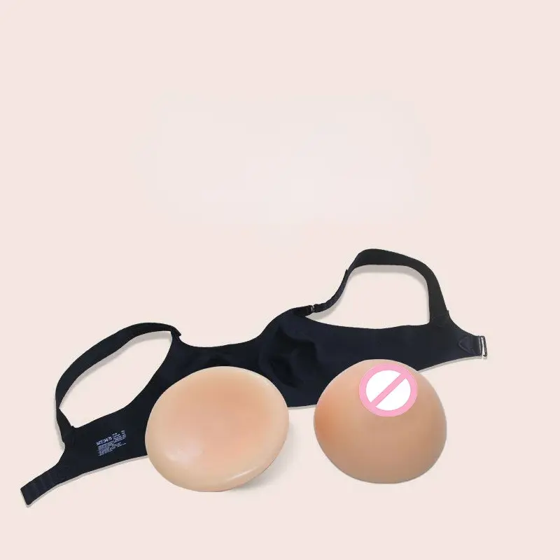 Shemale Boobs Breast Forms Lightweight Fake Boobs Lifelike Prosthesis Bra 500-1400g Skin Friendly A-D Cup Bra Novelty Costume