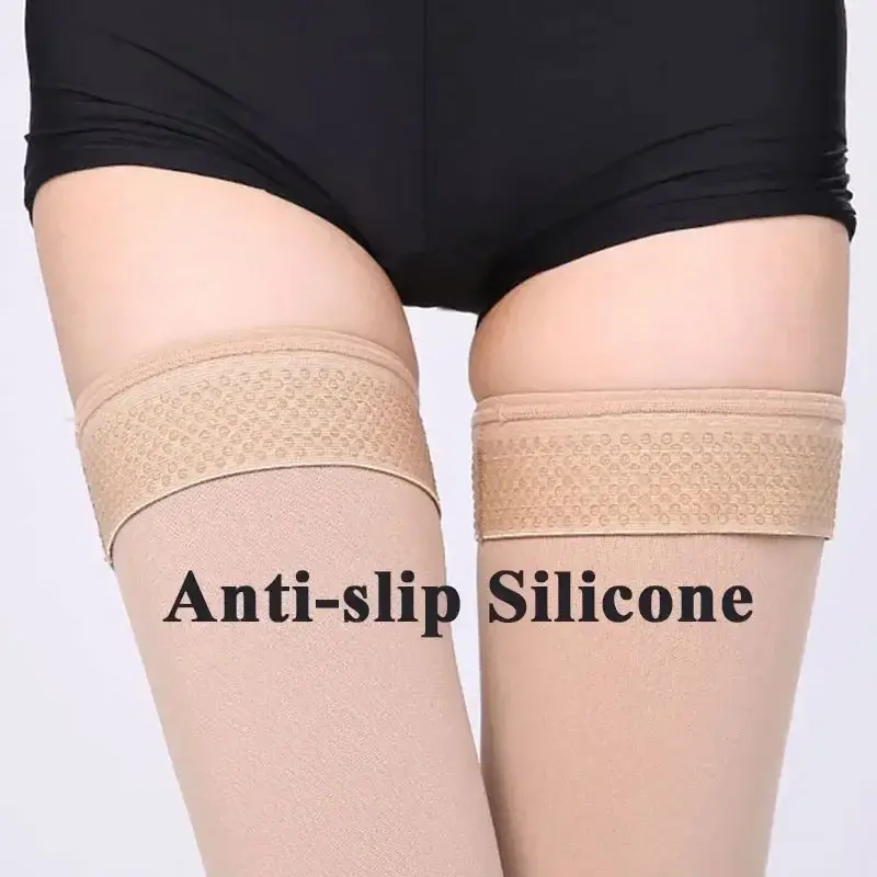 Pressure Level 2 Unisex Compression Socks 23-32MMHG Thigh Stockings Stress Relief Compression Stockings