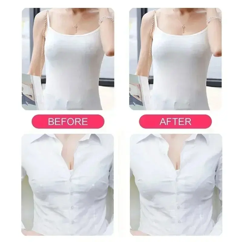 24PCS Invisible Self Adhesive Chest Paste Reusable Sticker Breast Petal Strapless Lift Up Bra Pad Silicone Petal Nipple Cover