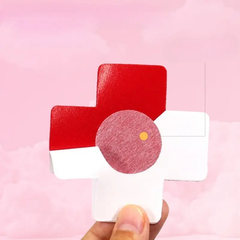 10 Pairs Nipple Sticker Disposable Invisible Chest Sticker Non-woven Bra Breast Patch Bra-less Pasties Pad Nipple Cover Stickers
