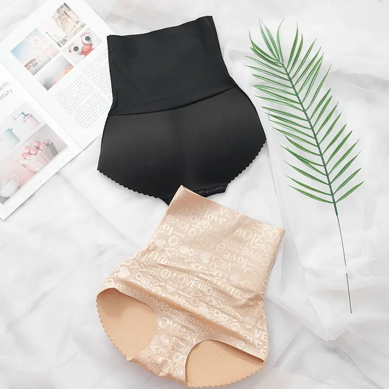 Lady high waist Sexy Padding Panties Bum Padded Butt lifter Enhancer Hip Push Up Panties Underwear Seamless Panties Buttocks