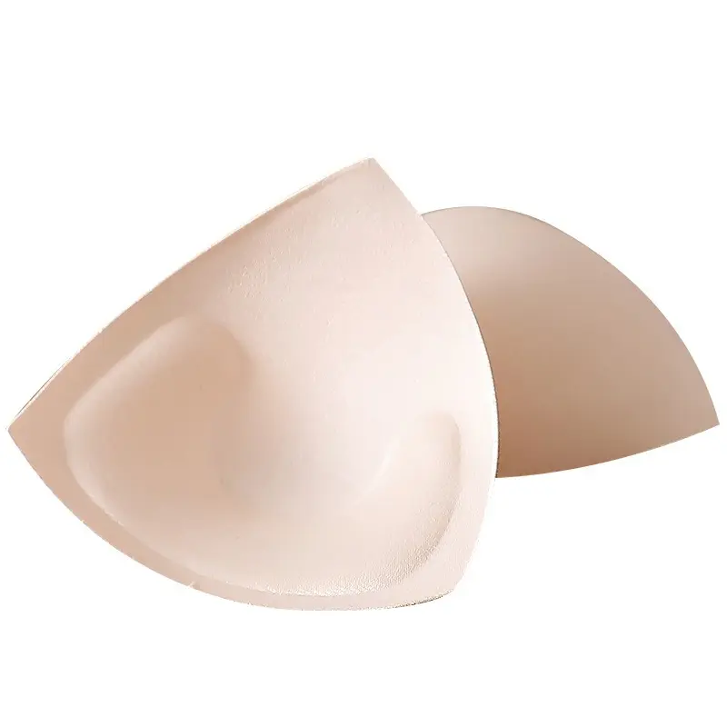 Triangle Sponge Push Up Bra Pads Set for Women Invisible Insert Swimsuit Bikini Breast Enhancers Chest Cup Pads Accessories