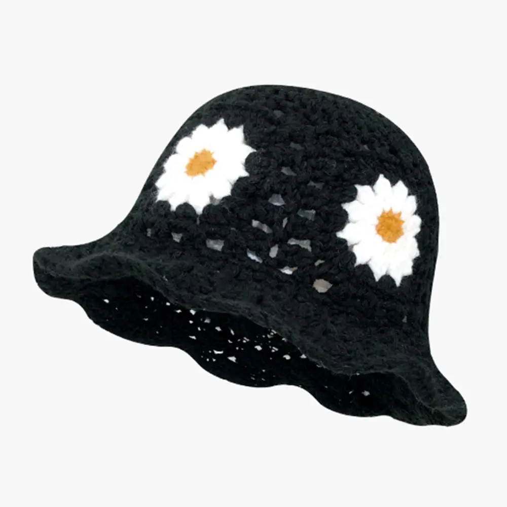 2023 new Crochet hat Women's summer hat Fisherman hat beach hat sun hat Cap female hat women sun hats for women beach sunshade